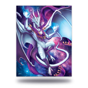 Creating Stars Print Fantasy Galaxy Dragon Magic Art
