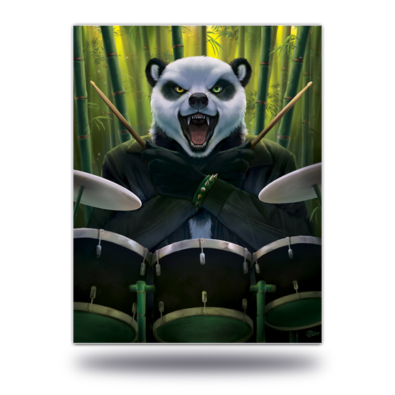 Print: Jungle Drums