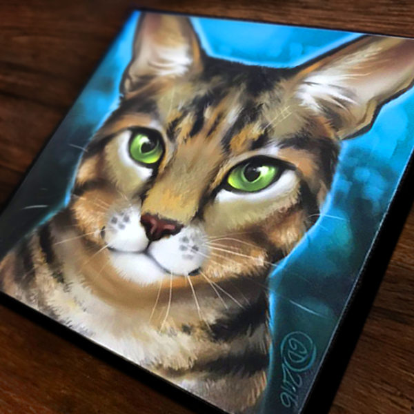 Tabby Cat Canvas Print