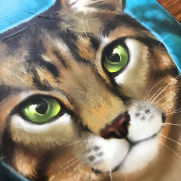 Tabby Cat Canvas Print