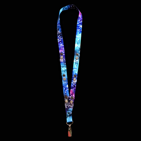 Celestial Circuitry Ultimate Badge Lanyard