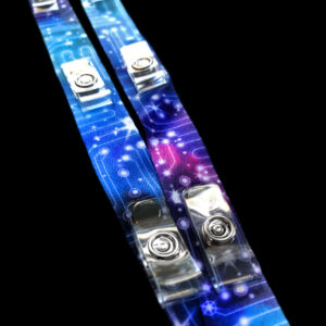 Celestial Circuitry Ultimate Badge Lanyard