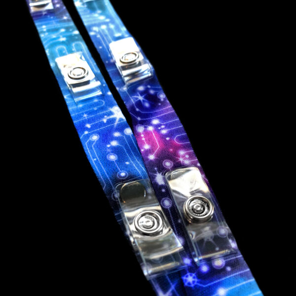 Celestial Circuitry Ultimate Badge Lanyard